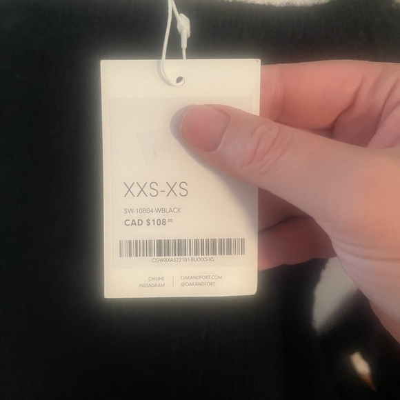 Oak+Fort cutout sweater - Picture 6 of 9